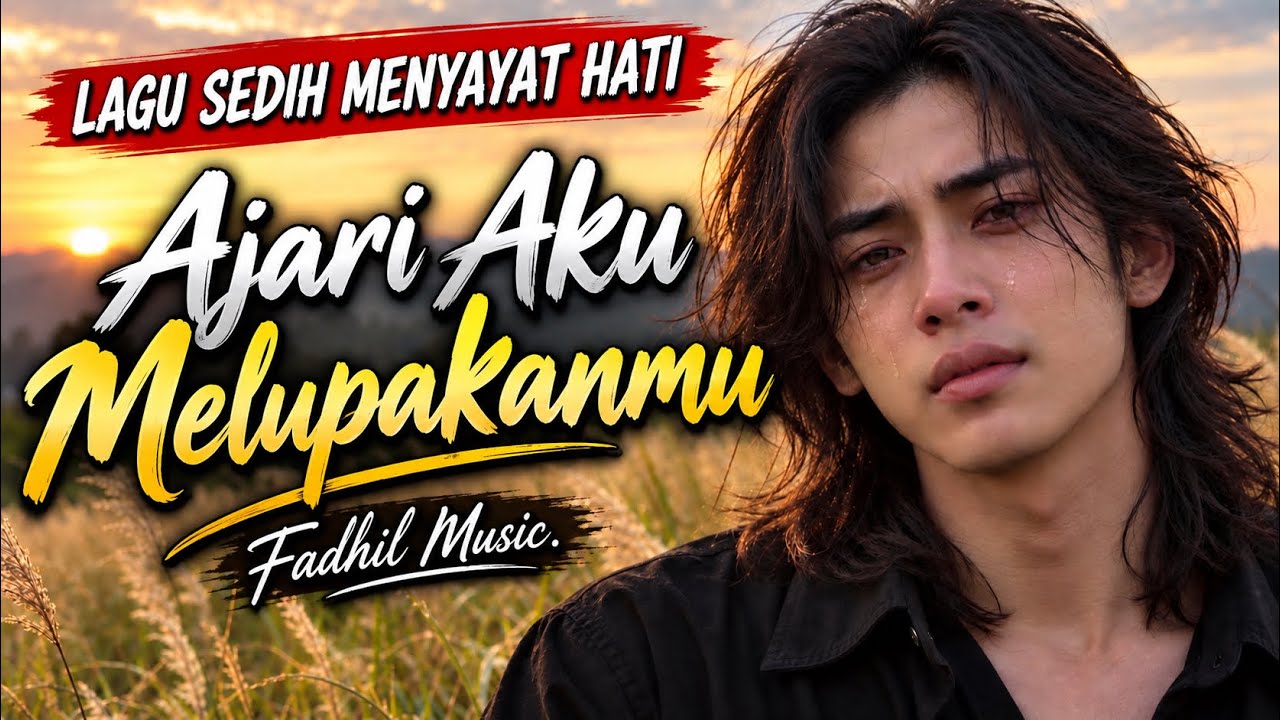 AJARI AKU MELUPAKANMU - Lagu Menyayat Hati (Official Lyric Video) New Version | Slow Rock 2026 cover art