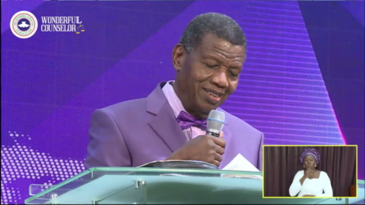 PASTOR E.A ADEBOYE SERMON | WONDERFUL COUNSELOR cover art