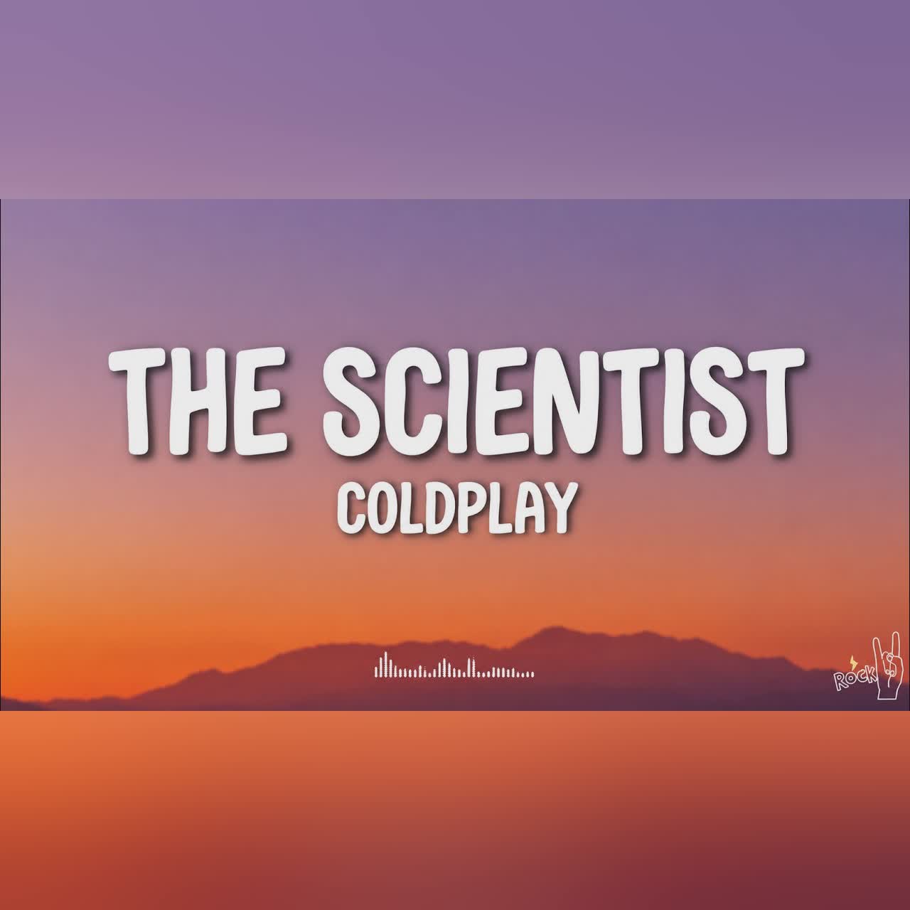 Coldplay - The Scientist (Lyrics) cover art