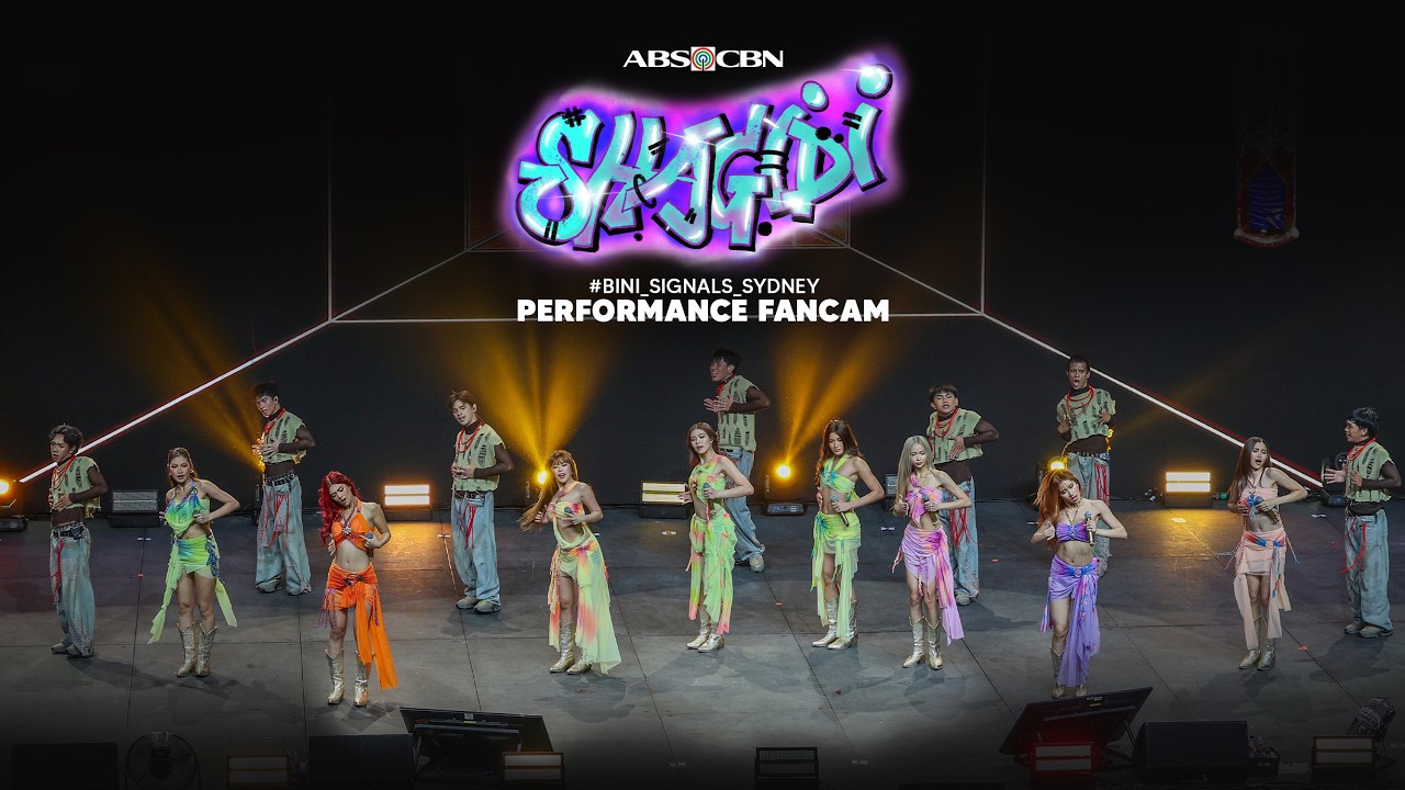 #BINI : 'Shagidi' at the BINI Signals World Tour 2026 - Sydney Performance Fancam cover art