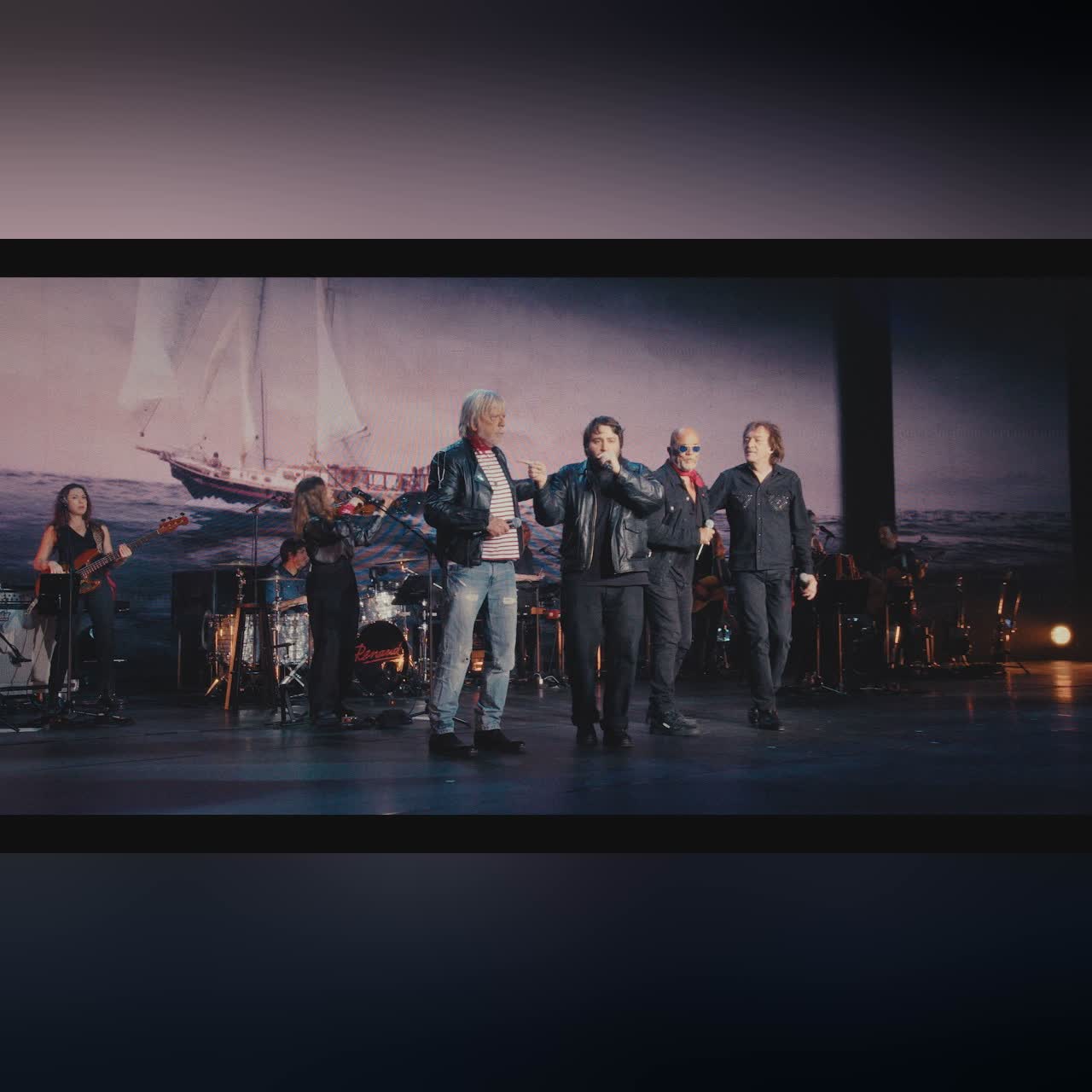 Renaud, Cali, Pascal Obispo & Noé Preszow - Dès que le vent soufflera (Live au Zénith de Paris) cover art