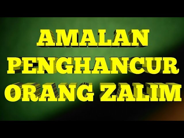 RUQYAH ORANG DZALIM | DOA ORANG ZALIM cover art