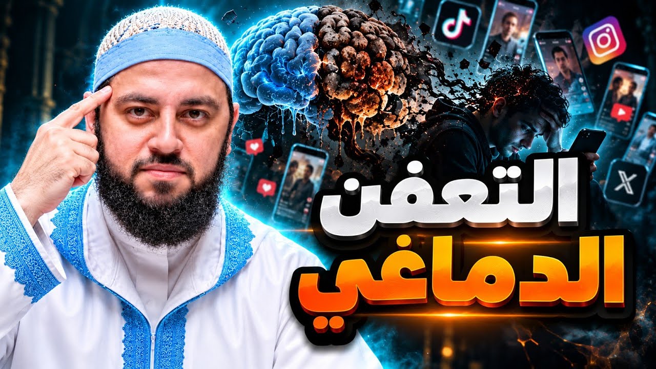 التعفن الدماغي! 🧠  كيف تدمر السوشيال ميديا عقلك وقلبك  دون أن تشعر؟ | د. أحمد العربي cover art