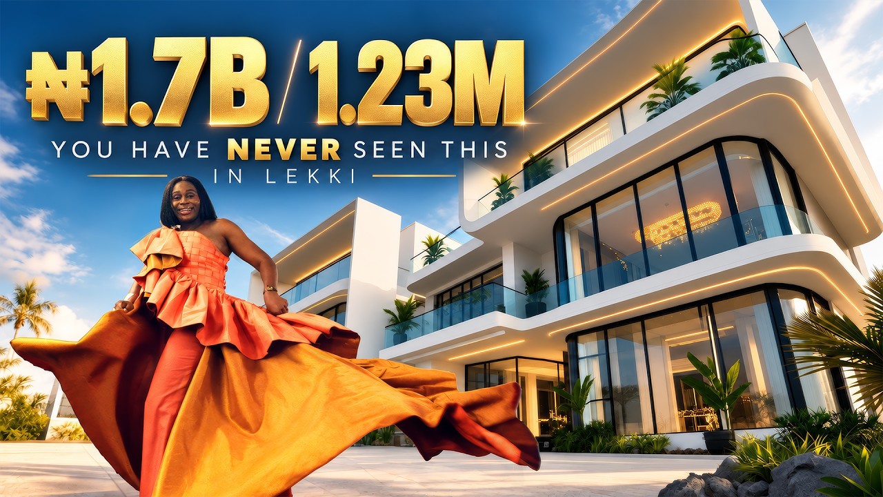 Inside a ₦1.7 BILLION ($1.230M) 6-Bedroom Lekki Mansion That Feels Like a Resort cover art