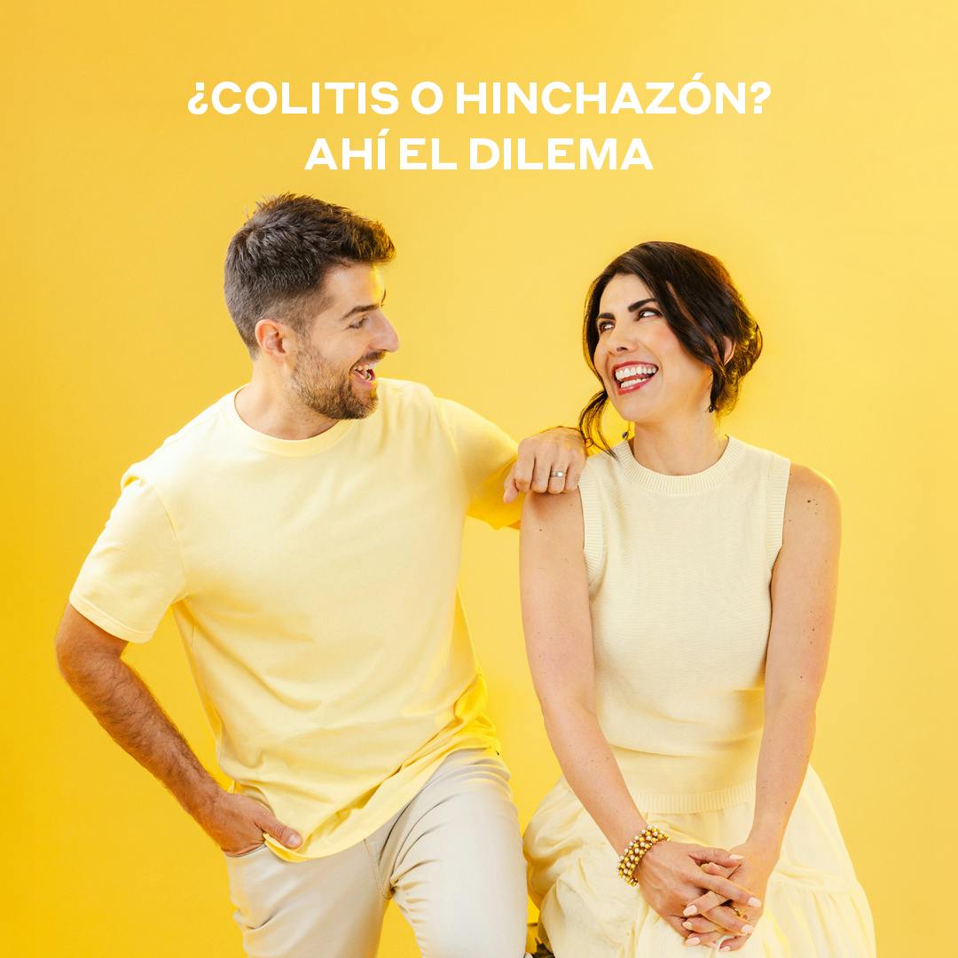 ¿Colitis o hinchazón? Ahí el dilema