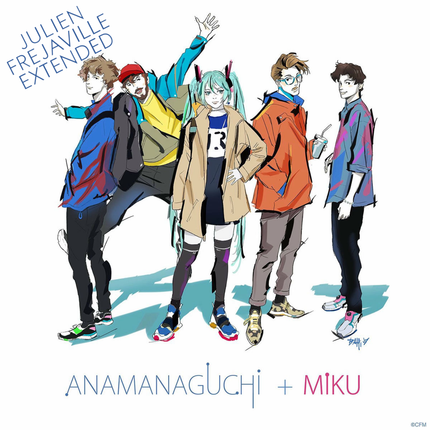 ANAMANAGUCHI - MIKU FT. HATSUNE MIKU (JULIEN FREJAVILLE EXTENDED) cover art