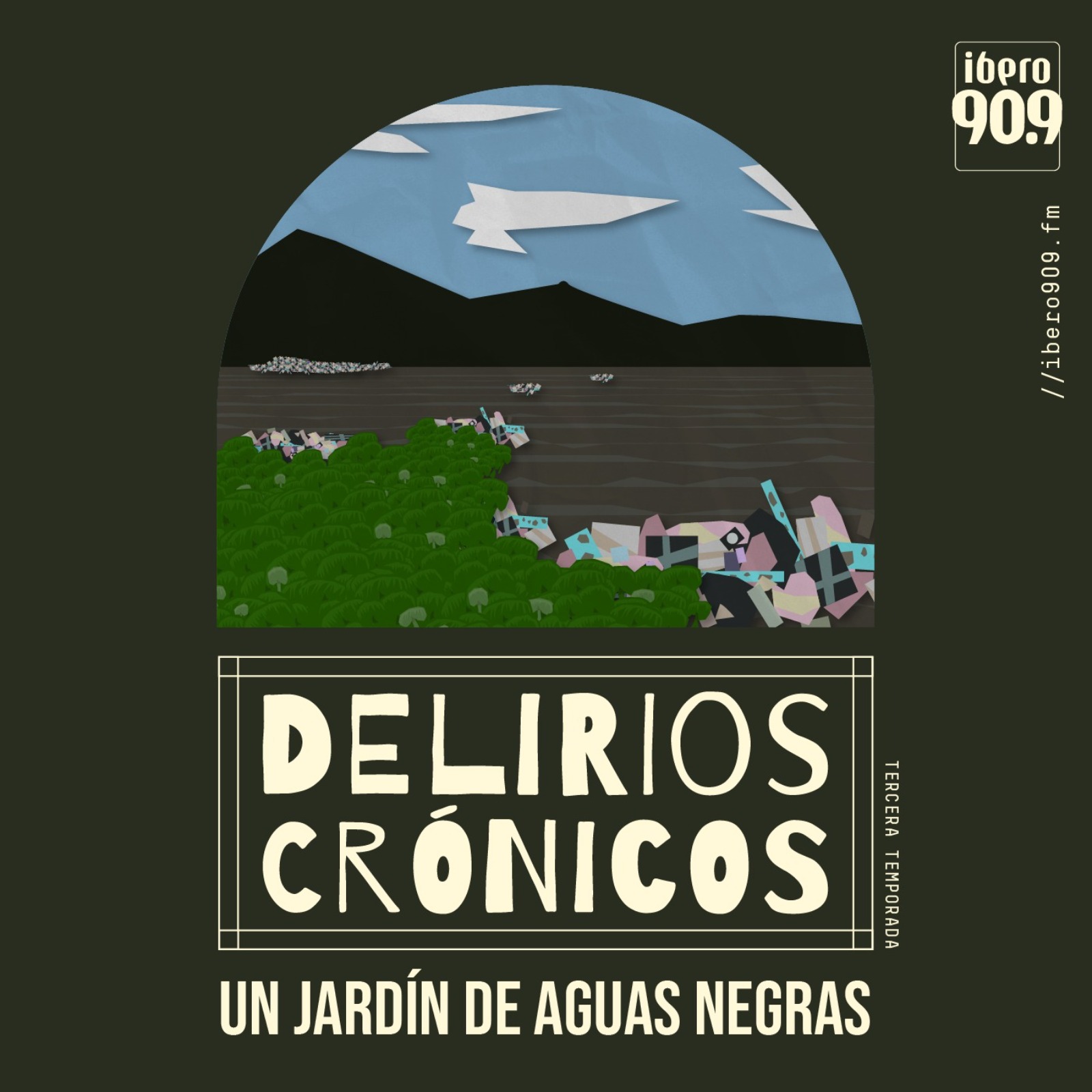 Un jardín de aguas negras cover art