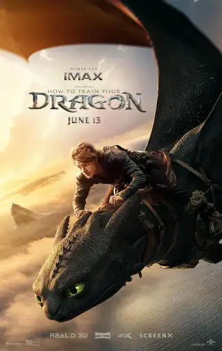 How to Train Your Dragon (2025) poster