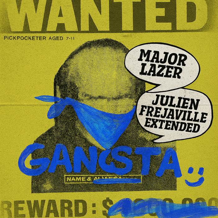MAJOR LAZER FT BUSY SIGNAL & KYBBA - GANGSTA (JULIEN FREJAVILLE EXTENDED) cover art