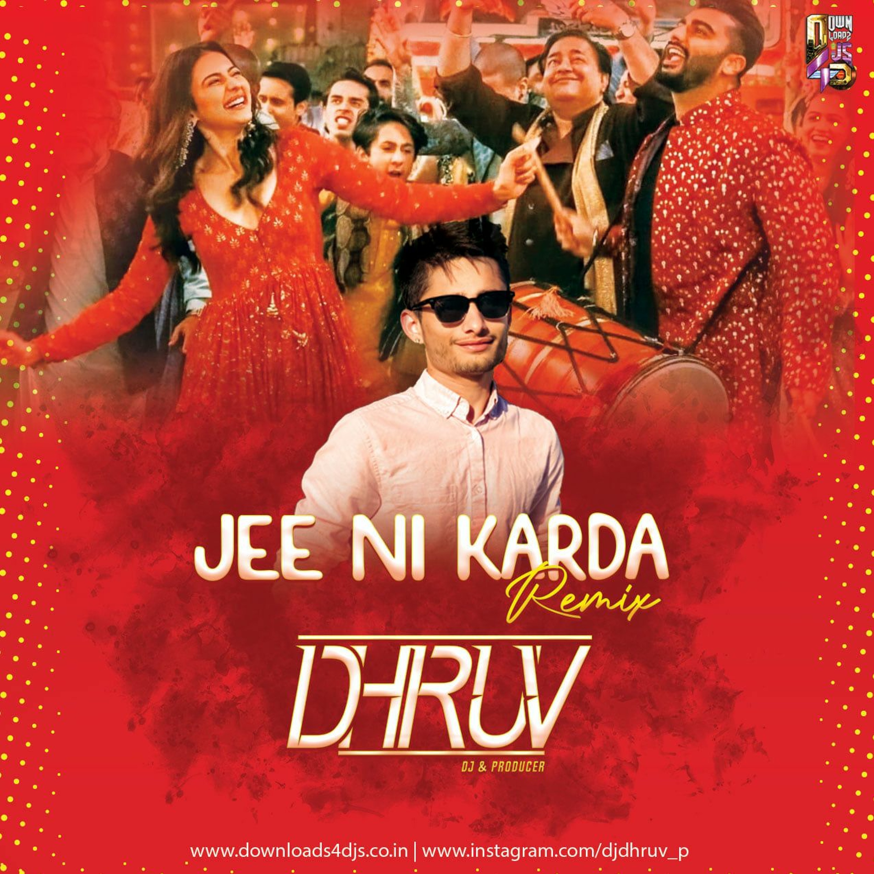 Jee Ni Karda | DJ Dhruv | Sardar Ka Grandson | Arjun Kapoo, Jass Manak, Manak -E Mp3 cover art