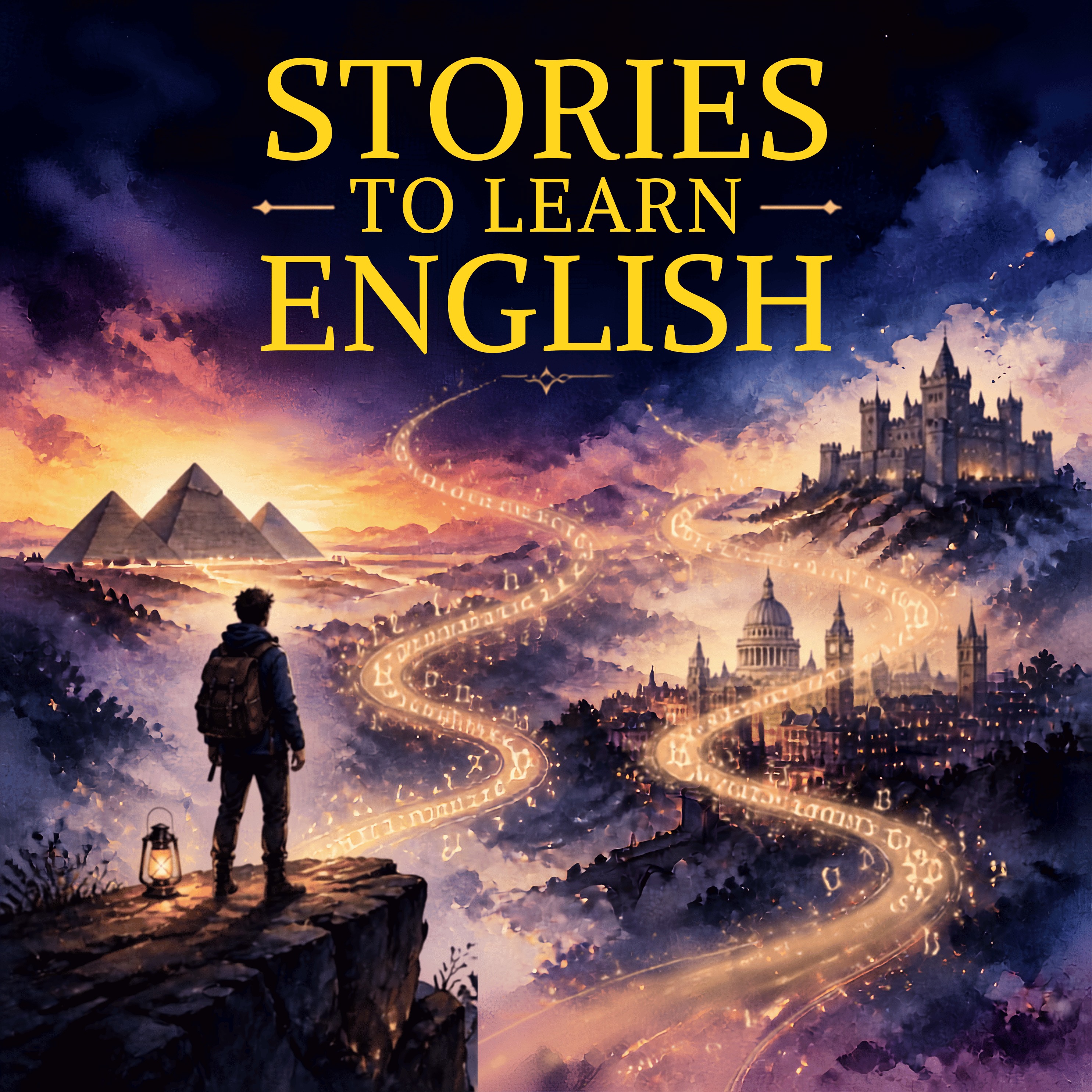Stories To Learn English. cover art