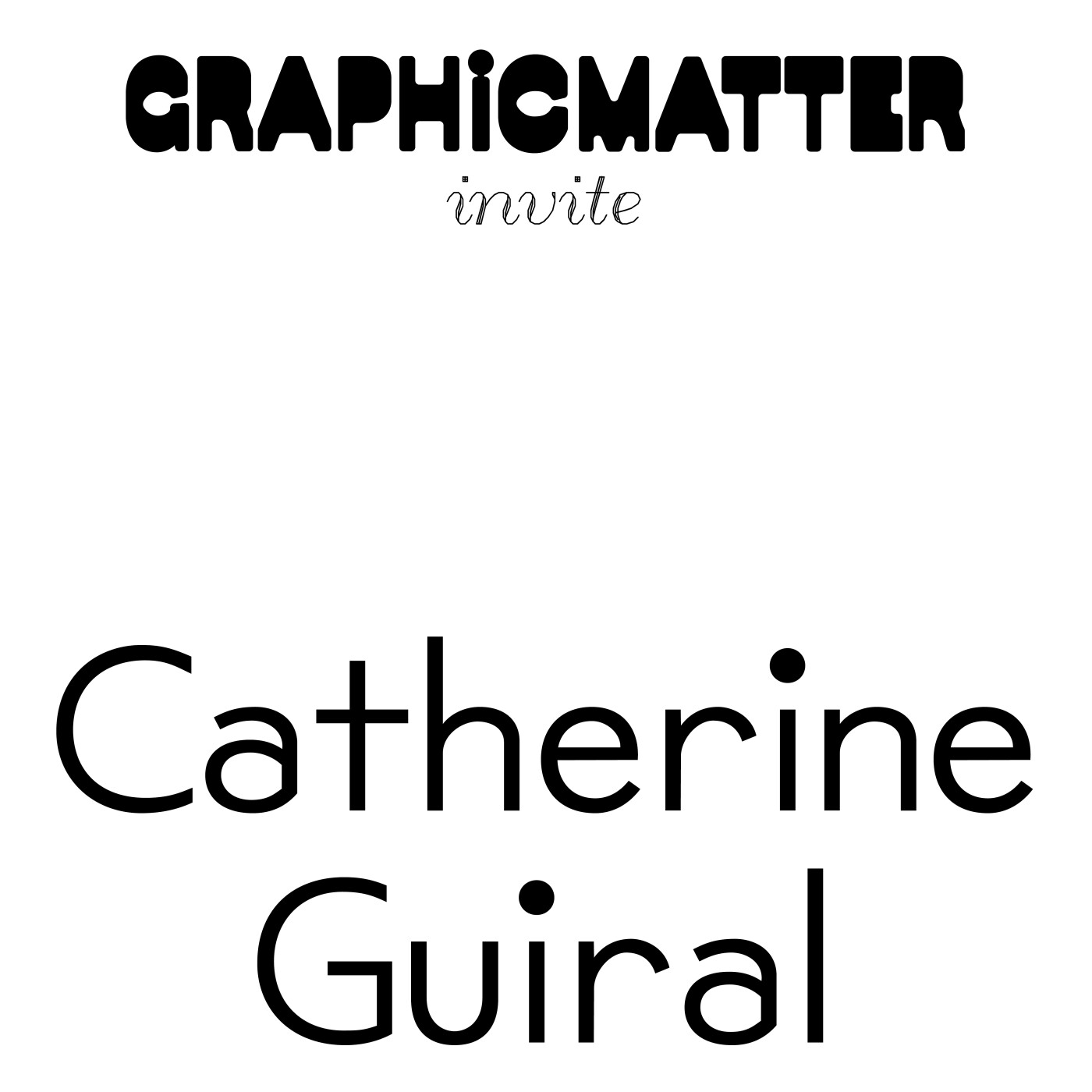 EP.63 - Catherine Guiral "je pense qu'il y a de la séduction dans le design graphique" cover art