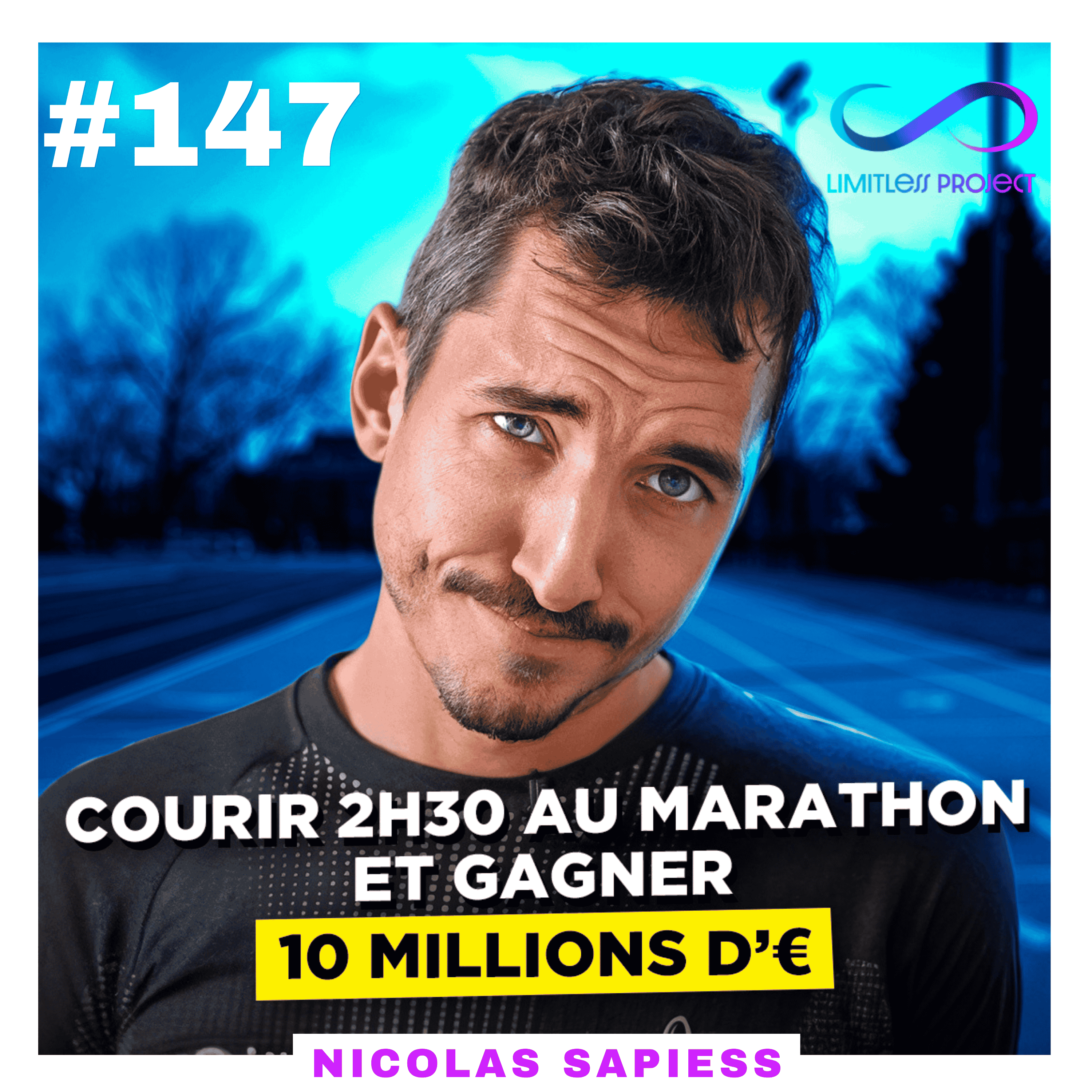 Courir 2h30 au marathon et gagner 10 millions d'€ - Nicolas Sapiess cover art