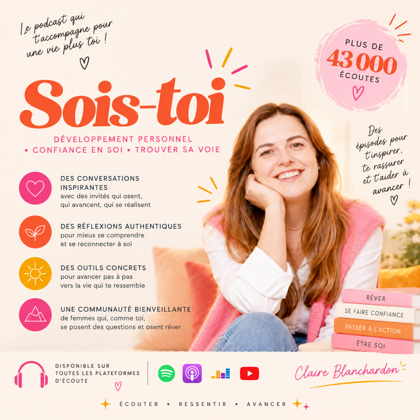 Sois Toi  | Développement Personnel, Confiance en soi, Trouver sa voie. cover art