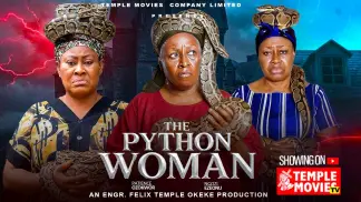 THE PYTHON WOMAN - SHE EATS AT MIDNIGHT (2026) poster