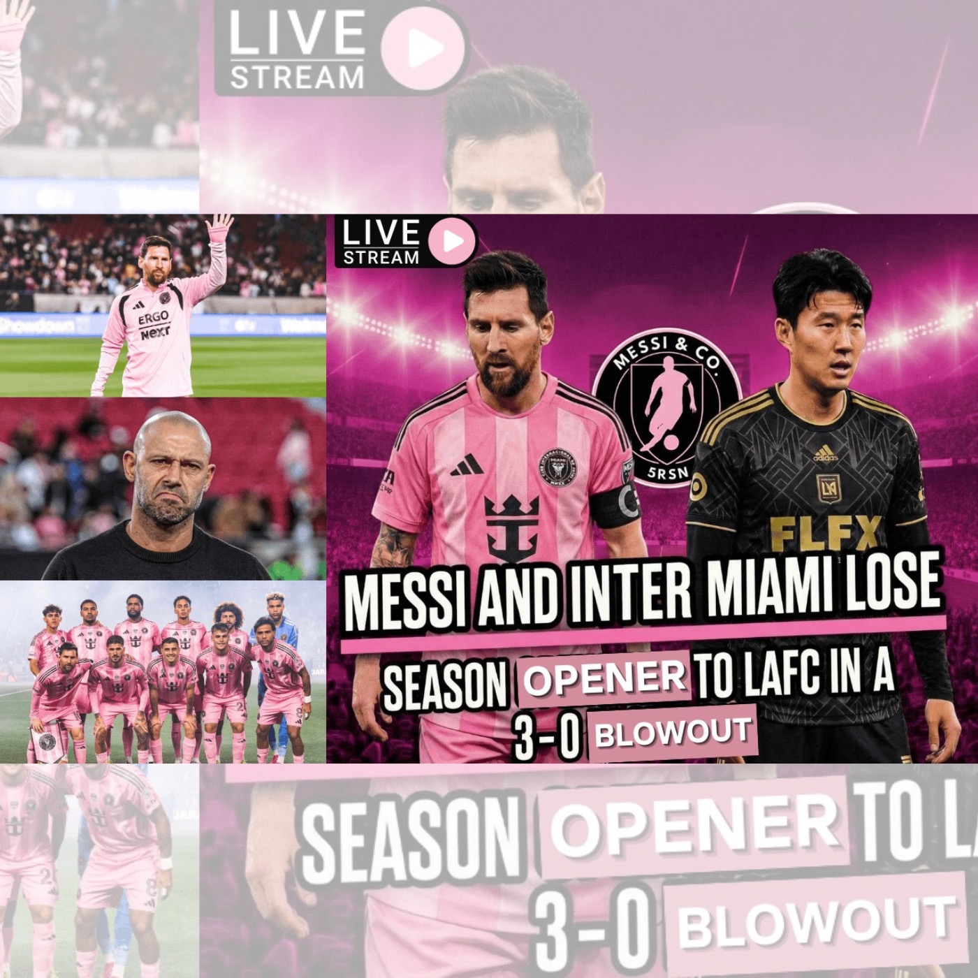 LIVE STREAM: Messi & Inter Miami lose 3-0 to LAFC | Alarms Raised? cover art