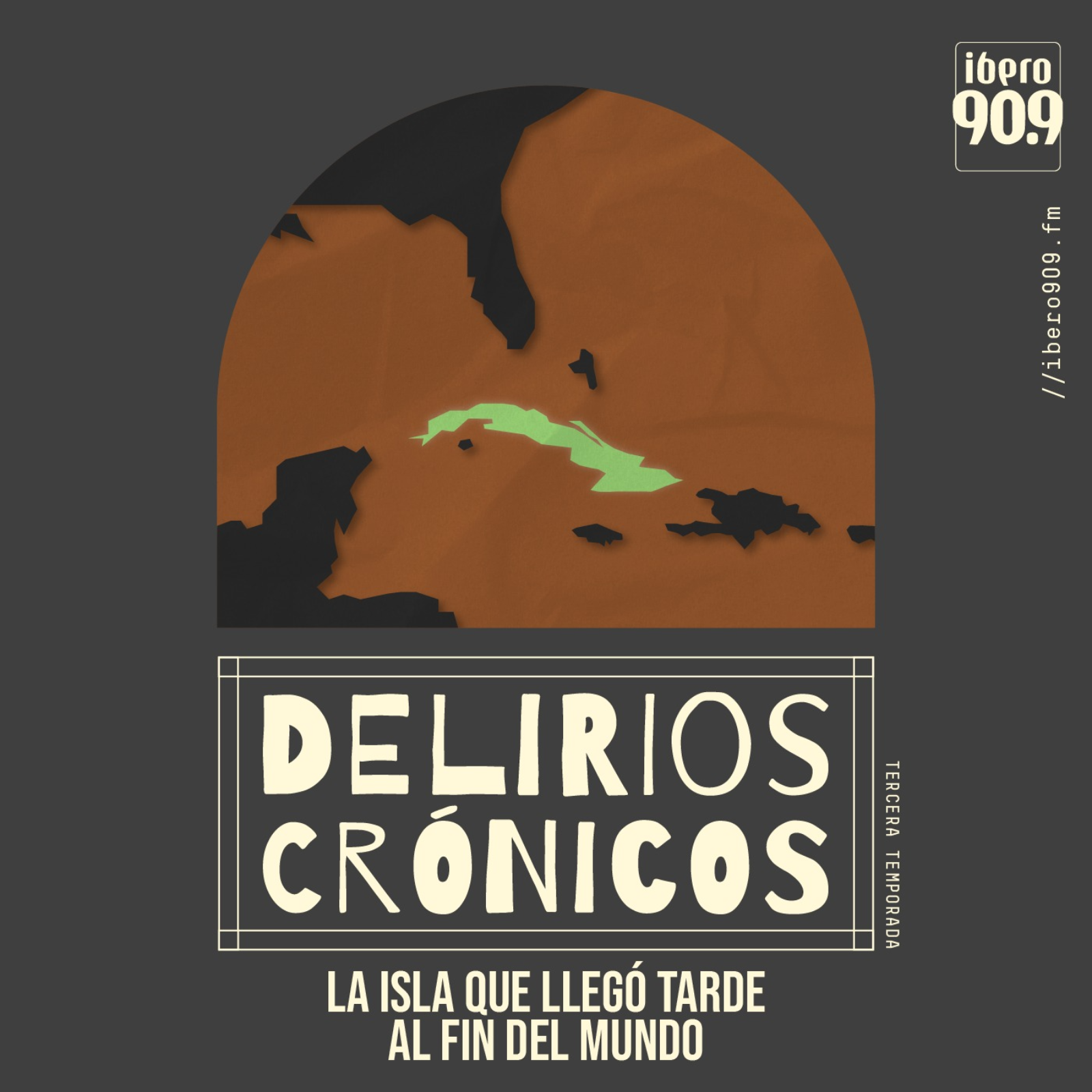 La isla que llegó tarde al fin del mundo cover art
