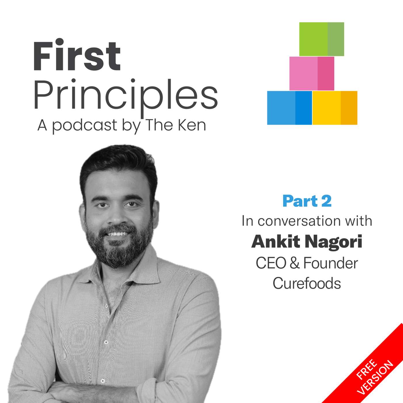 Part 2: Curefoods' Ankit Nagori on why Indians only eat healthy Monday to Thursday, focusing on brand over scale, and what drives him now cover art