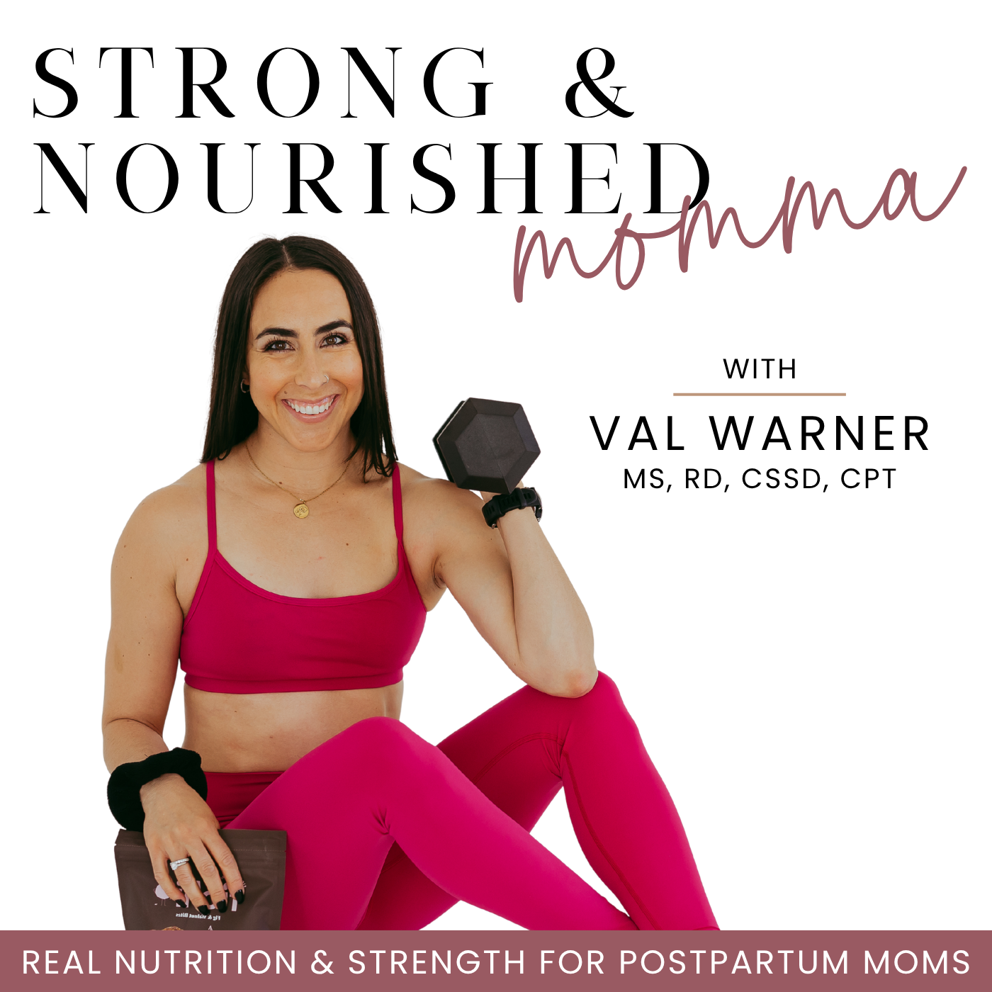 Strong & Nourished Momma | Postpartum Weight Loss, Postpartum Nutrition, Core & Pelvic Floor, Mom Energy & Fatigue, Postpartu cover art