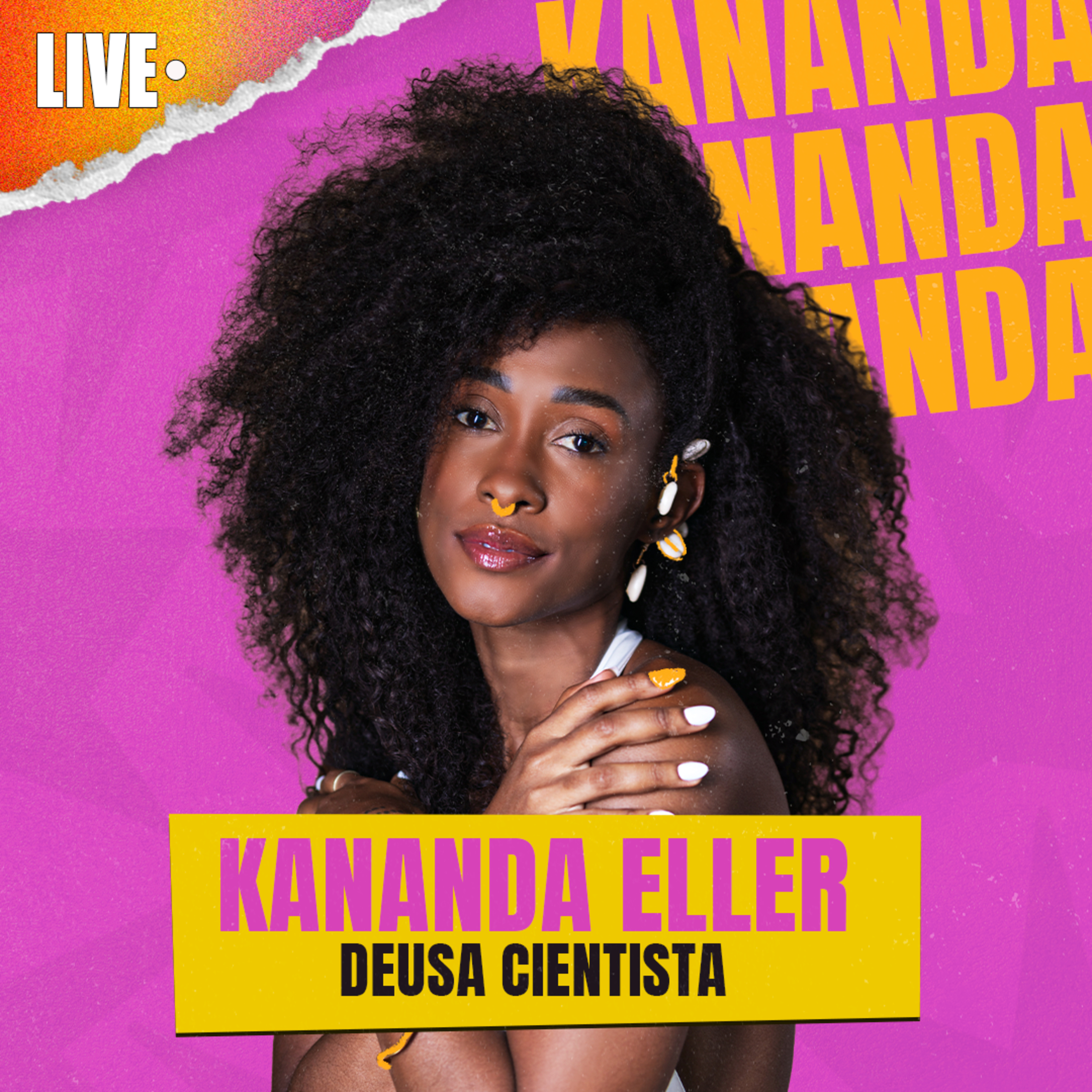Kananda Eller @deusacientista ​ cover art