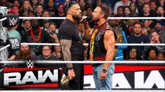 Roman Reigns and LA Knight Final Face Off Full Segment - WWE Raw 10/5/2026 (2026) poster