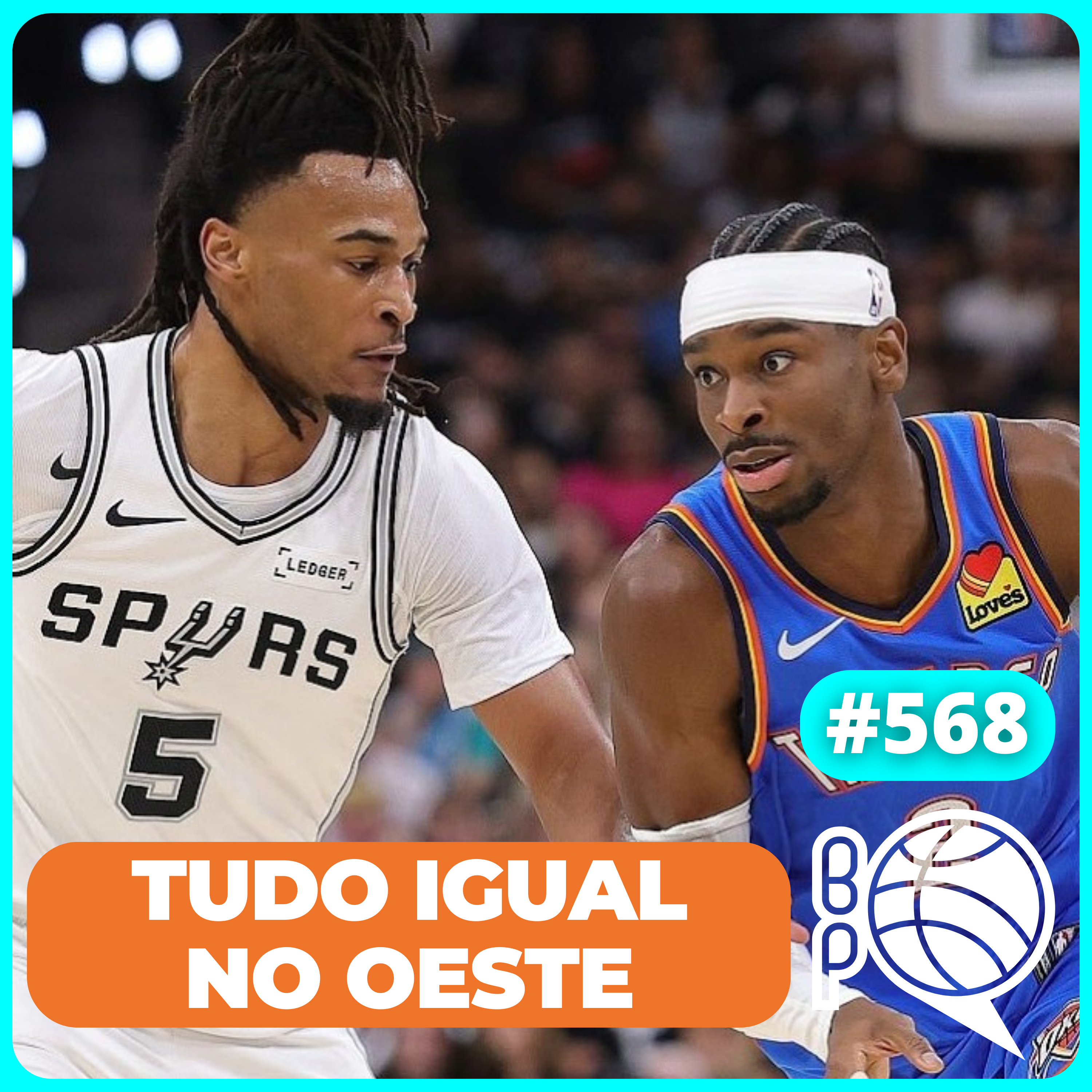 Tudo igual! O que vai decidir o Oeste? Knicks a uma vitória da FINAL da NBA! [Podcast #568] cover art