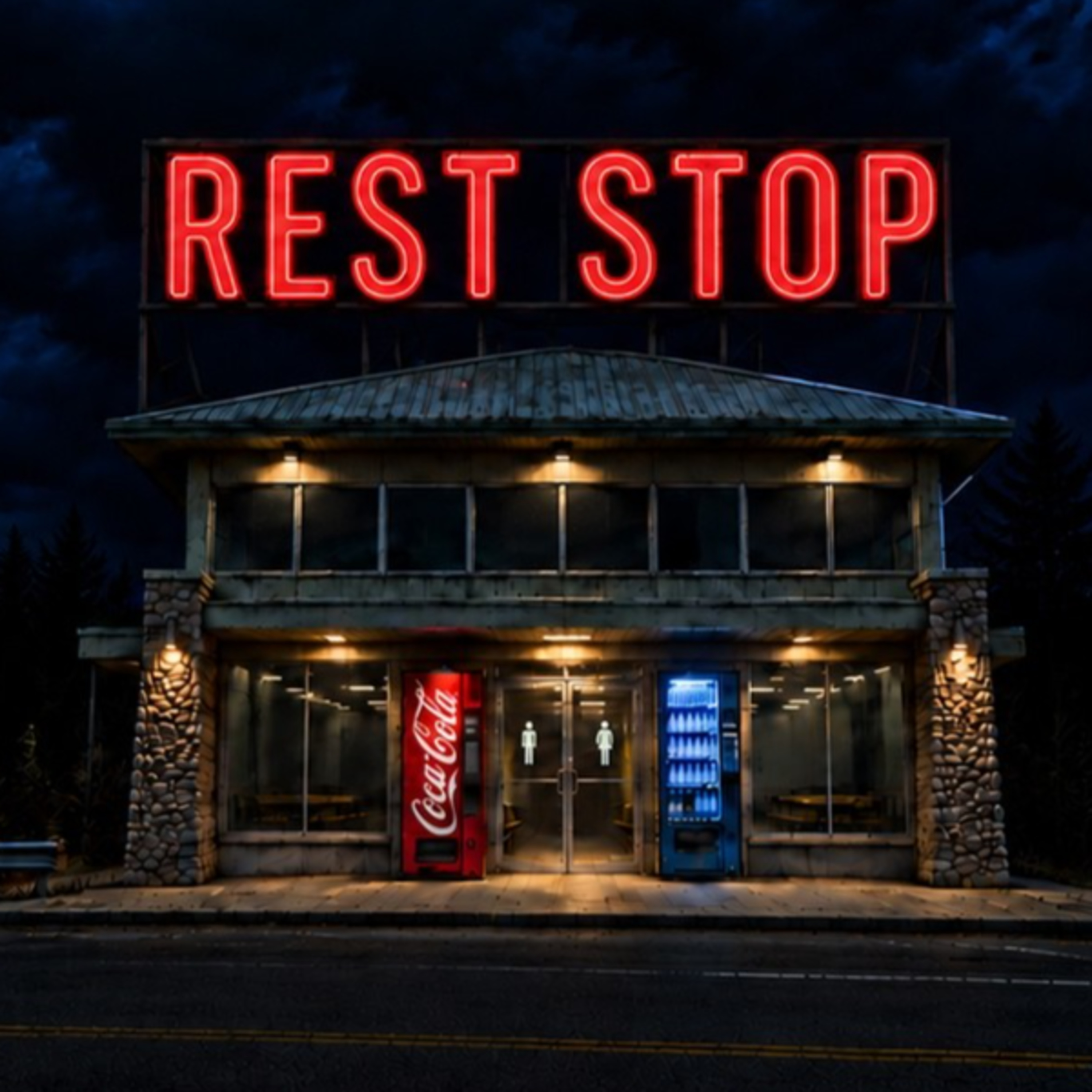 I Work at a Highway Rest Stop. We have 6 STRANGE RULES cover art