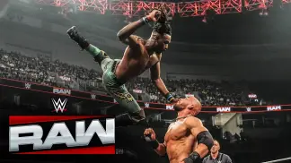 Je’Von Evans and Penta take down Bron Breakker and Austin Theory: Raw highlights, Oct 5, 2026 (2026) poster
