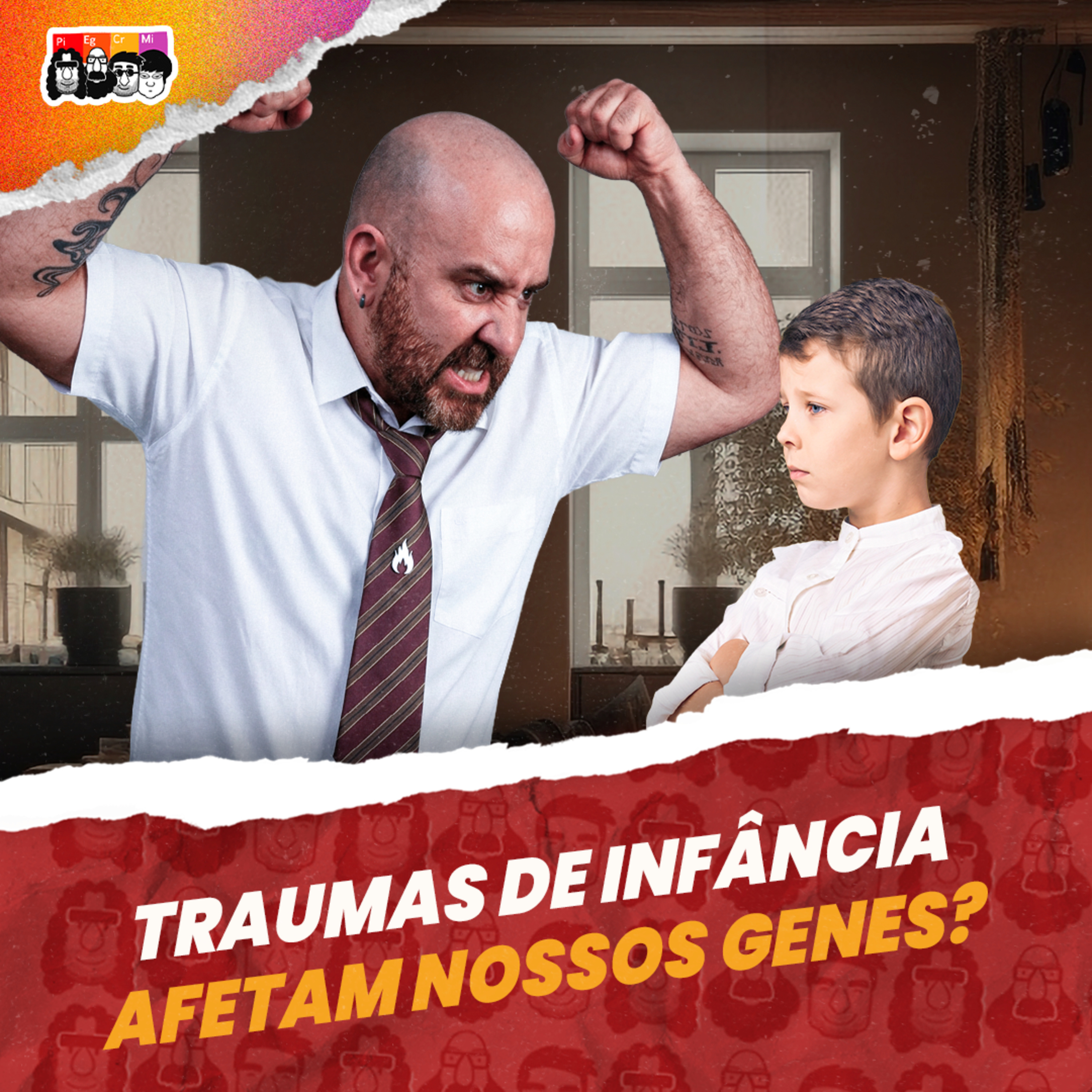O que traumas da infância fazem com nossos GENES e nosso CÉREBRO? cover art
