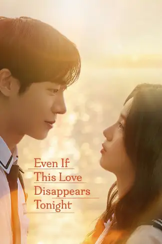 Even if This Love Disappears from the World Tonight (2025) poster