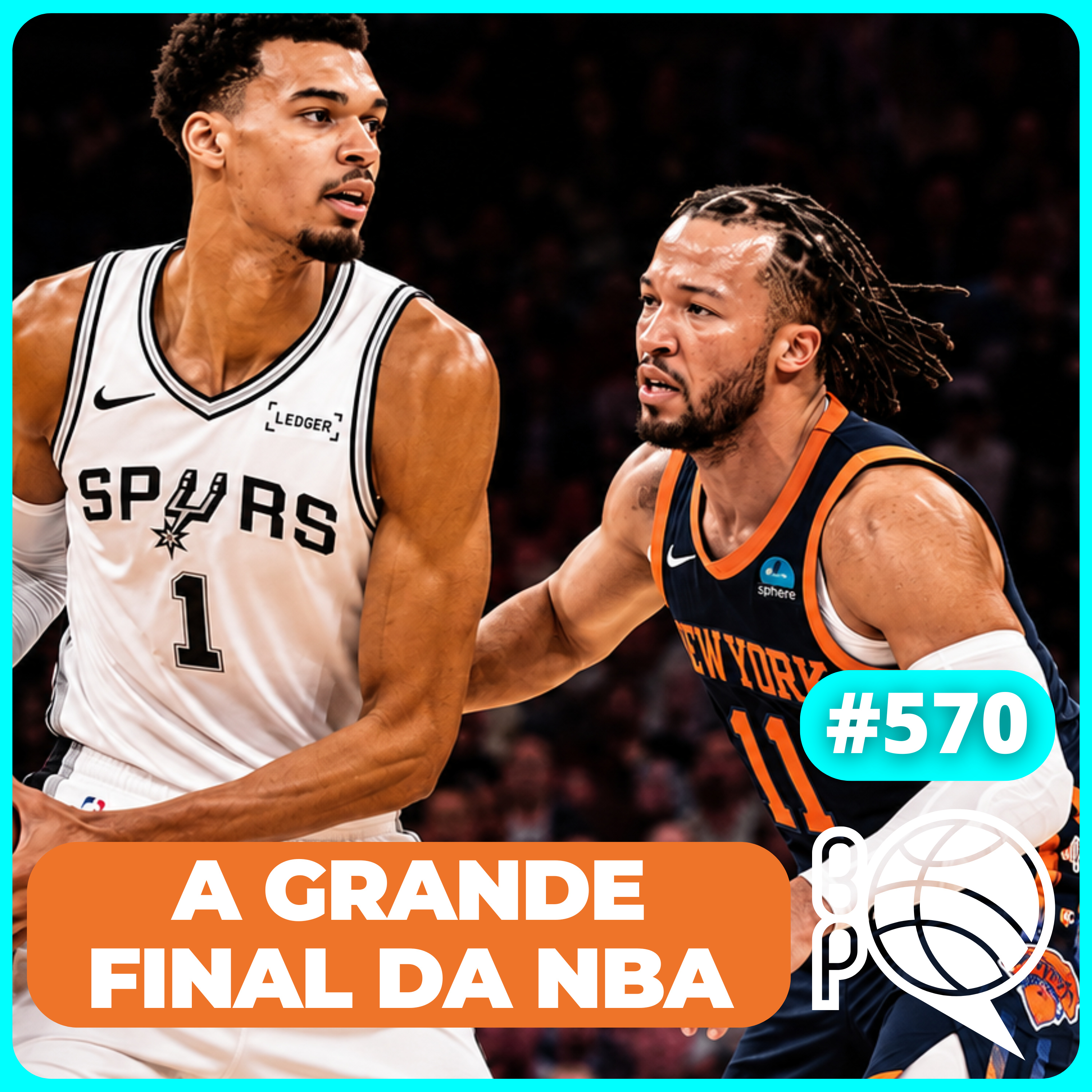 É 1999 de novo: Spurs e Knicks na FINAL DA NBA! OKC eliminado! [Podcast #570] cover art