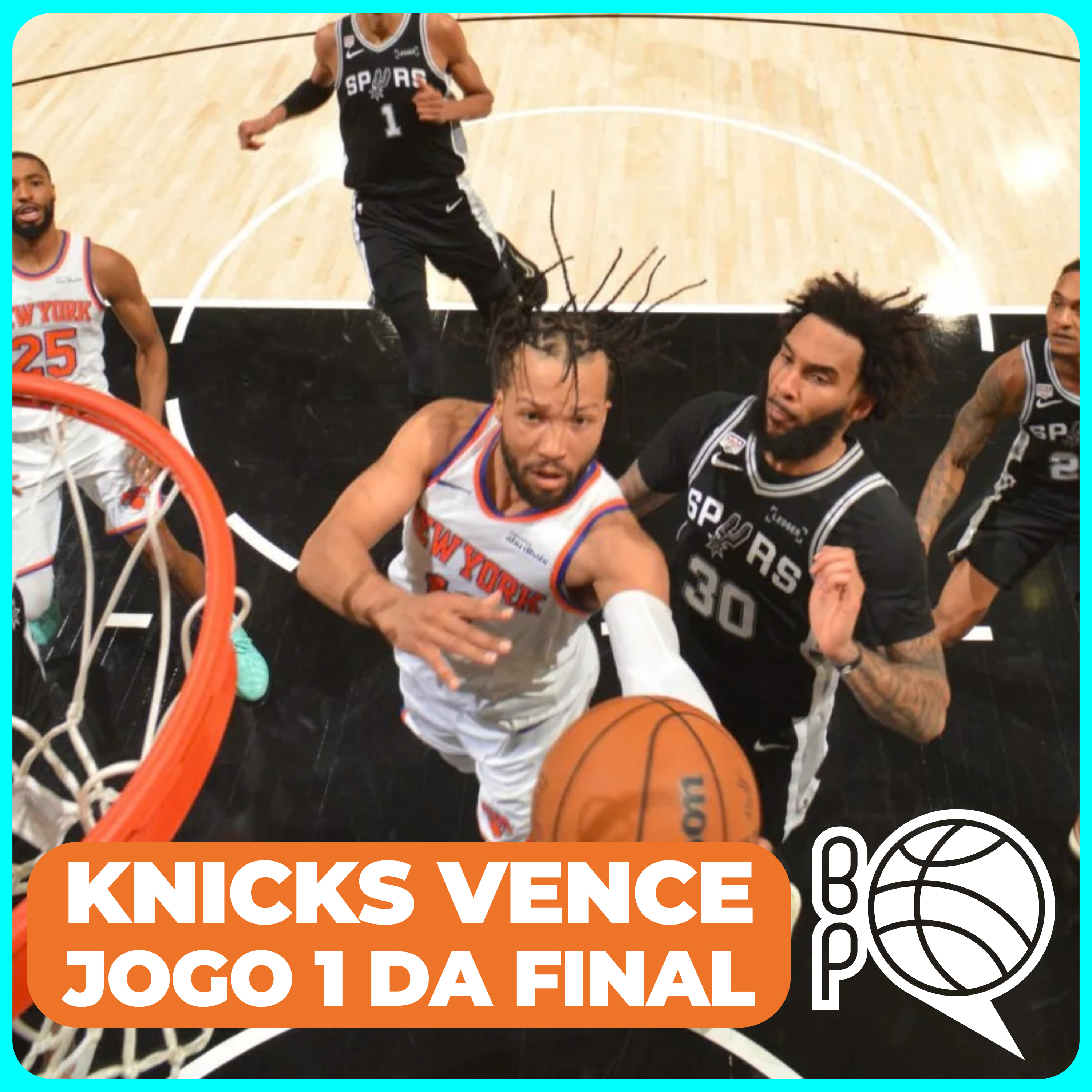 JOGO 1: Brunson lidera virada do NY Knicks na Final da NBA! cover art