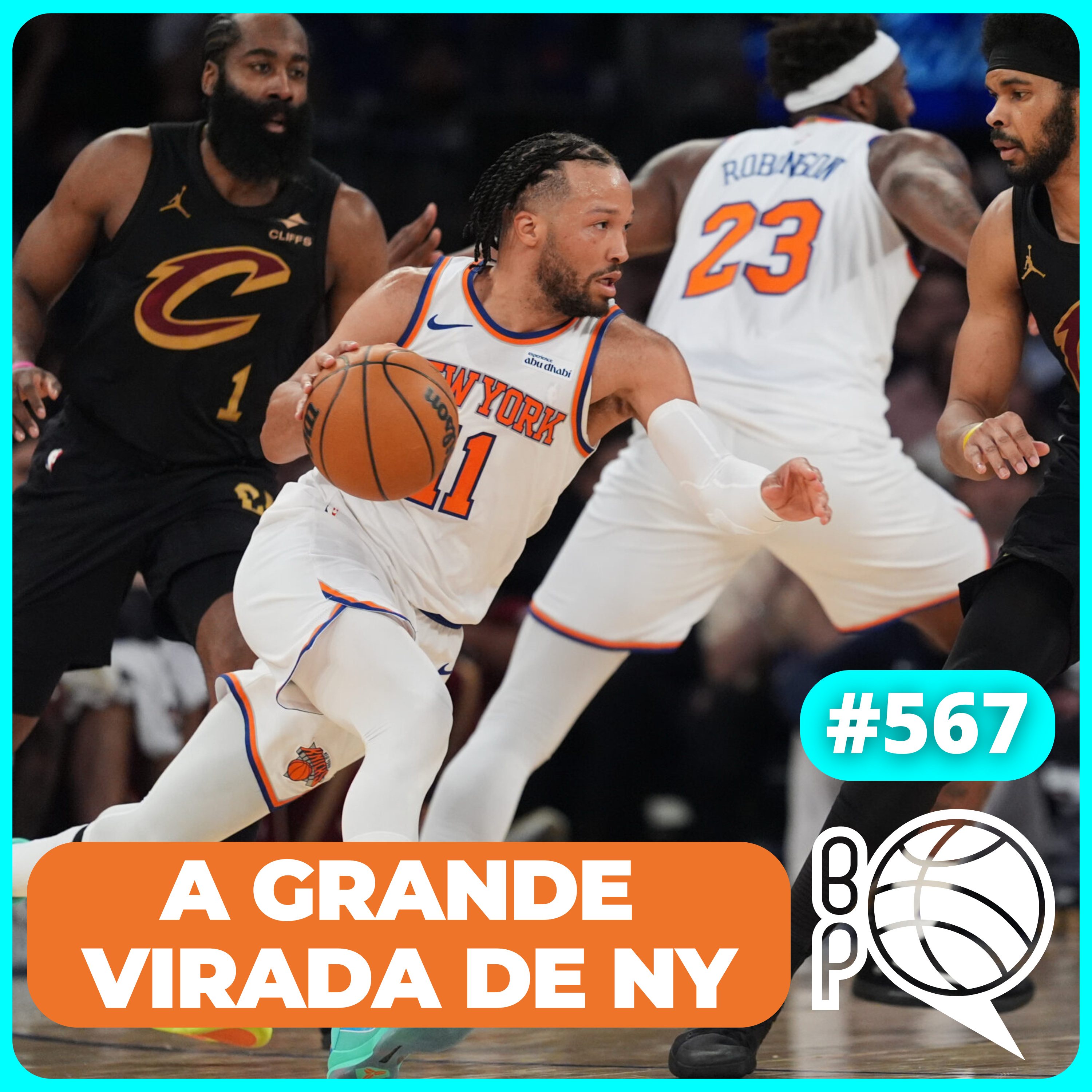 A grande virada do Knicks! OKC vence o Jogo 2 [Podcast #567] cover art