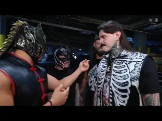 Dragon lee & Rey Mysterio confronts The Judgment Day _ WWE Raw 5 October 2026 (2026) poster