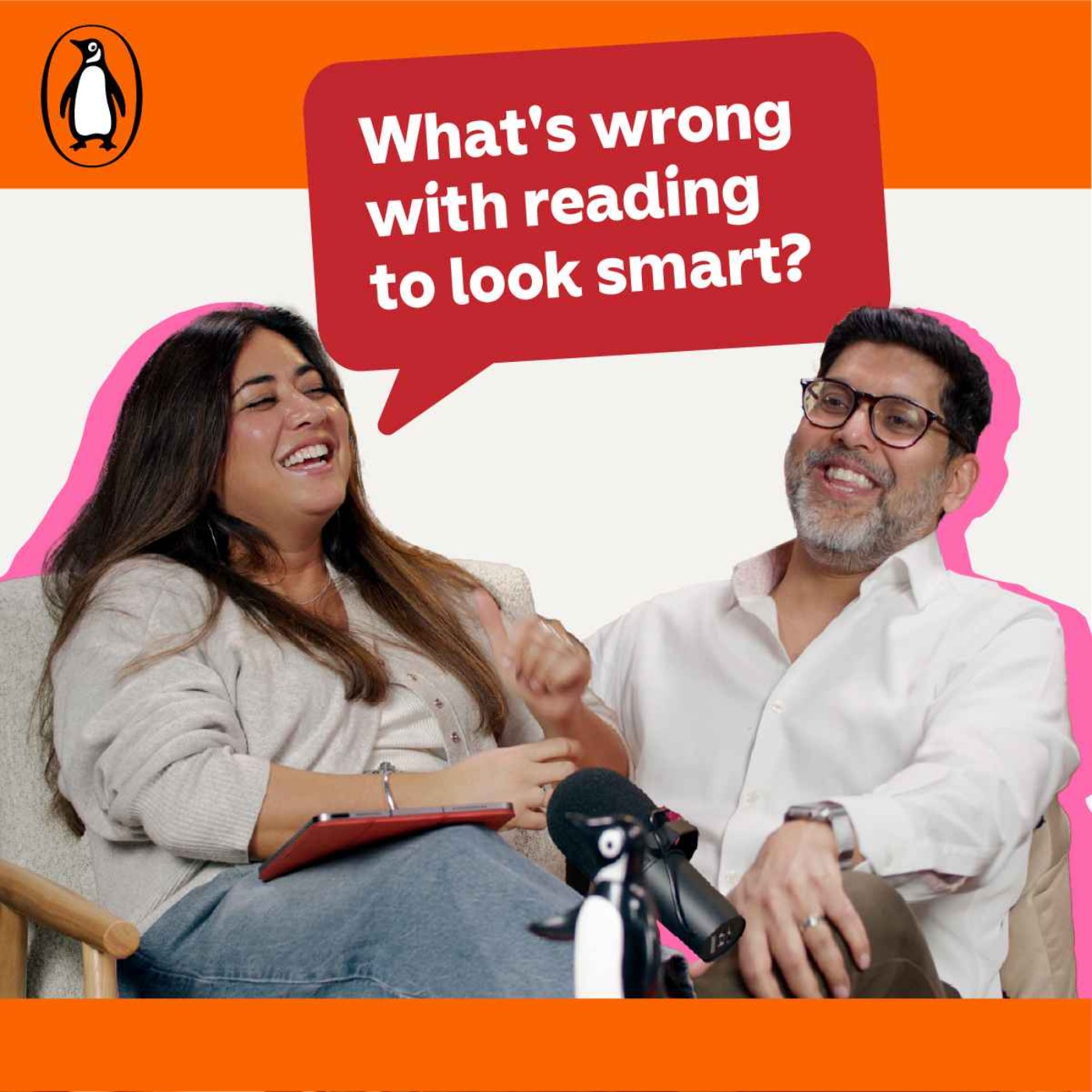 What's wrong with reading to look smart? with Abir Mukherjee cover art