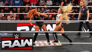 Becky Lynch vs Liv Morgan Full Match + Off Air - WWE Raw 10/5/2026 (2026) poster