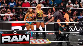FULL MATCH: The Judgment Day vs Sol Ruca & Lola Vice - WWE Raw 10/5/2026 (2026) poster