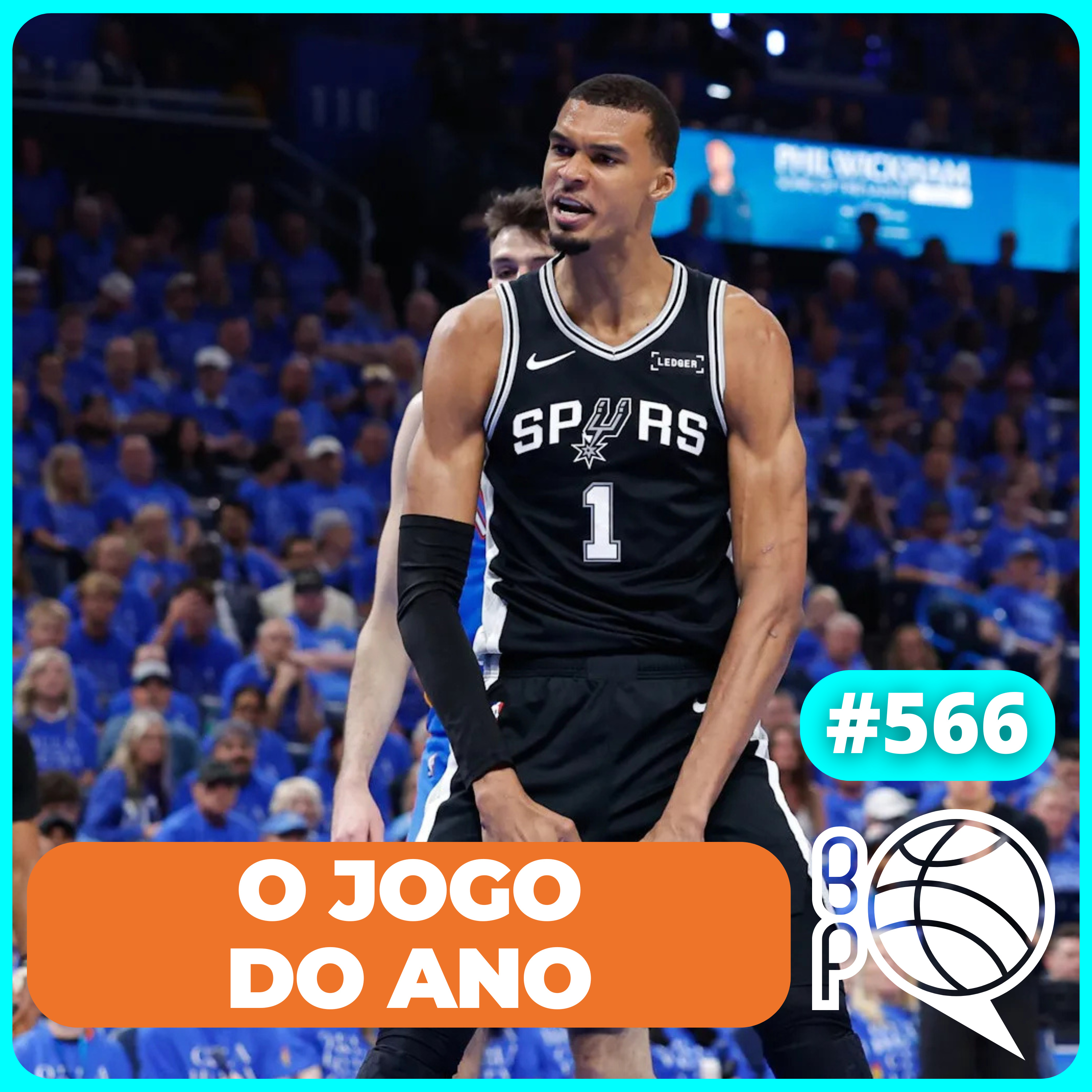 O JOGO DO ANO! Wembanyama, Caruso e o épico duelo entre Spurs e OKC [Podcast #566] cover art