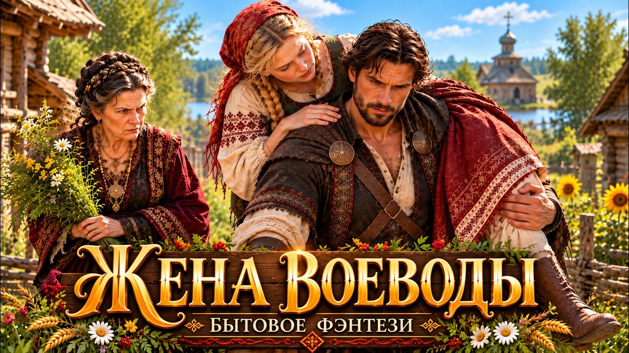 АУДИОКНИГА ПОЛНОСТЬЮ: ЖЕНА ВОЕВОДЫ | БЫТОВОЕ ФЭНТЕЗИ cover art