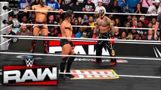 FULL MATCH: The Judgment Day vs Rey Mysterio & Dragon Lee - WWE Raw 10/5/2026 (2026) poster