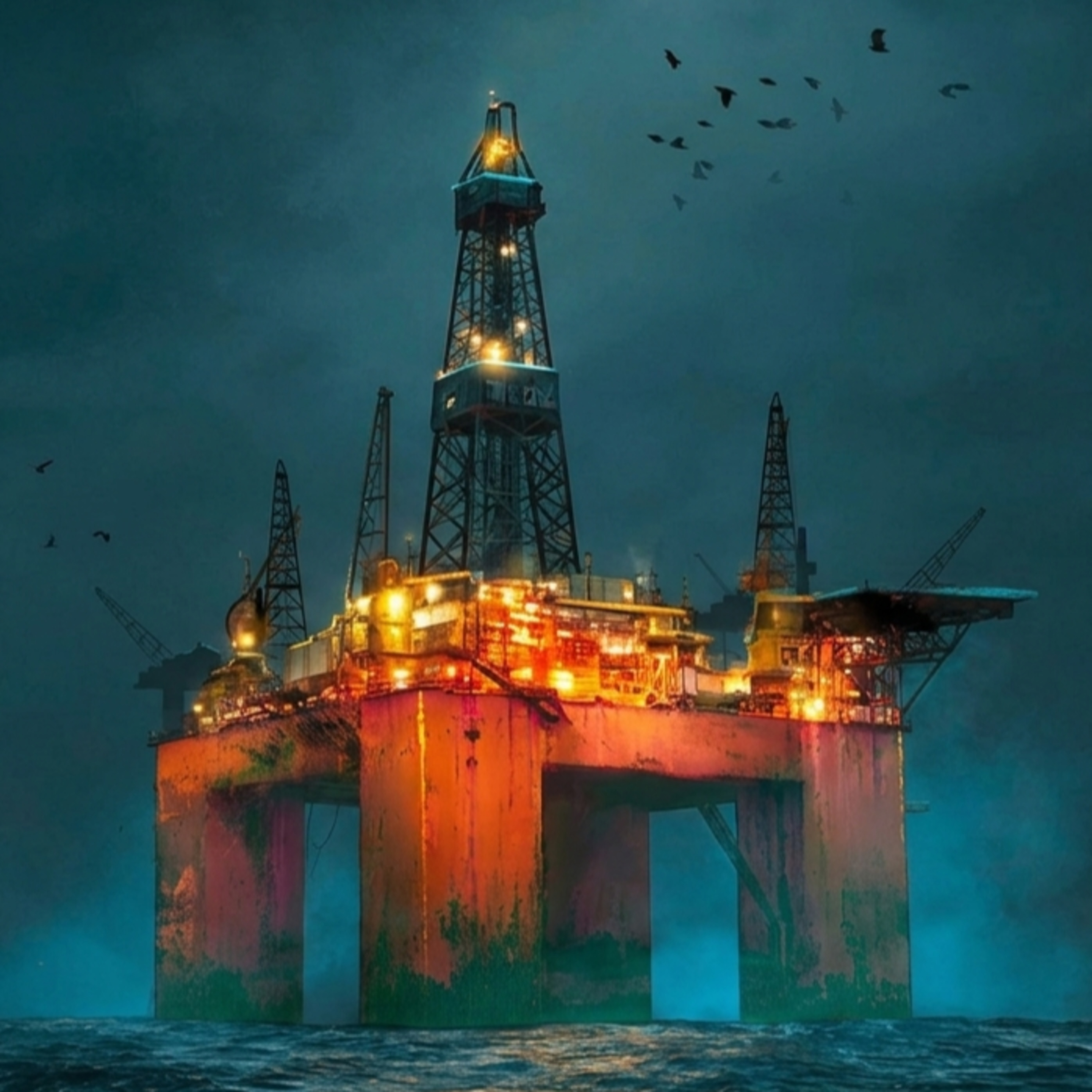 I Work on an Oil Rig in the North Sea. There are 6 STRANGE Rules cover art