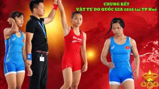 VẬT NỮ- CHUNG KẾT 46 KG GIẢI VÔ ĐỊCH CÁC CÂU LẠC BỘVẬT TỰ DO QUỐC GIA 2026 tại TP Huế. (2026) poster