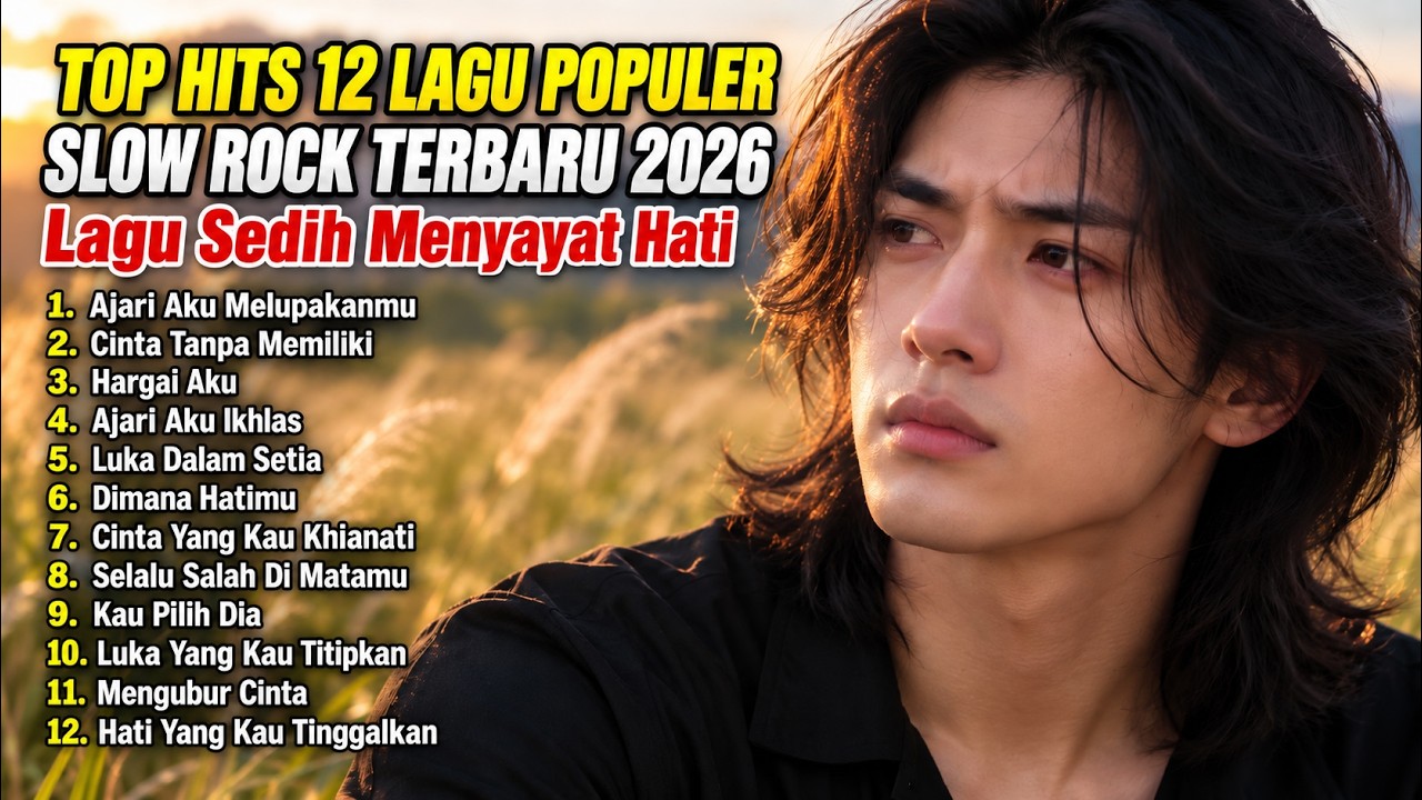 LAGU SLOW ROCK MELAYU TERBARU 2026 / Paling Sedih Menyayat Hati / Lagu Pop Minang / Album Reimaster cover art