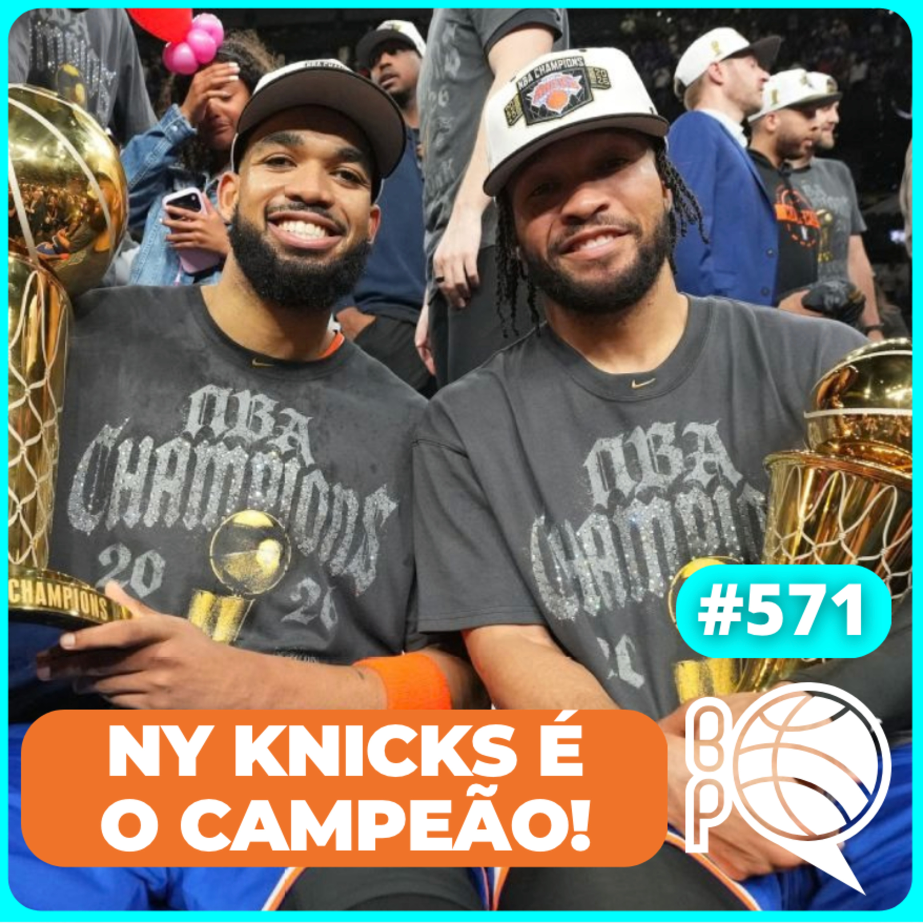 O New York Knicks conquista a NBA! [Podcast #571] cover art