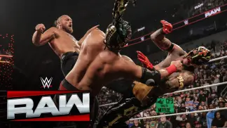 Big Cass demolishes Rey Mysterio and Dragon Lee: Raw highlights, Oct. 5, 2026 (2026) poster
