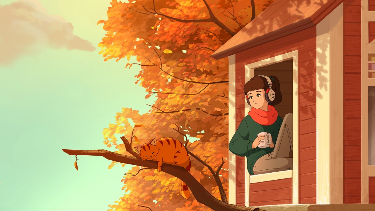 cozy autumn music 🍂 lofi beats to study / relax to cover art