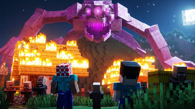 The Fiberglass Apocalypse (Minecraft Movie) cover art