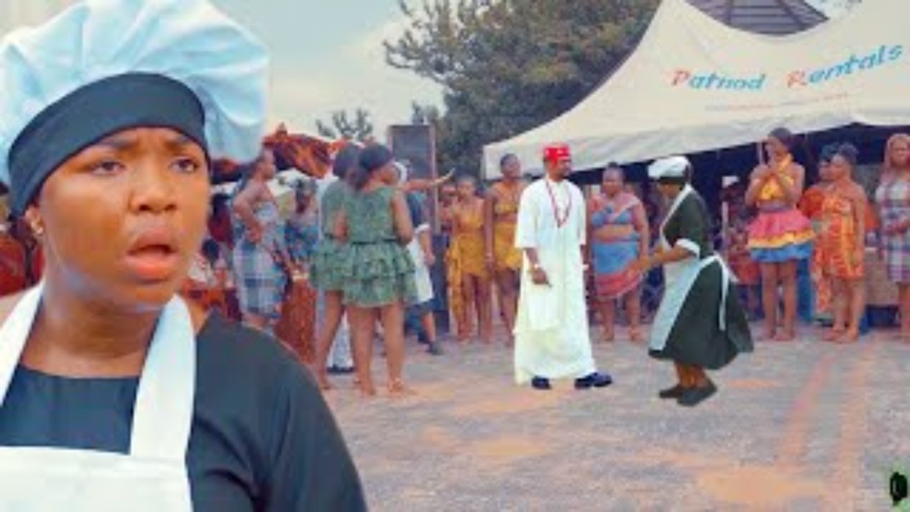 THE PRINCE CHOOSE THE PALACE COOK OVER ALL THE MAIDENS THAT CAME FOR THE BRIDE CONTEST