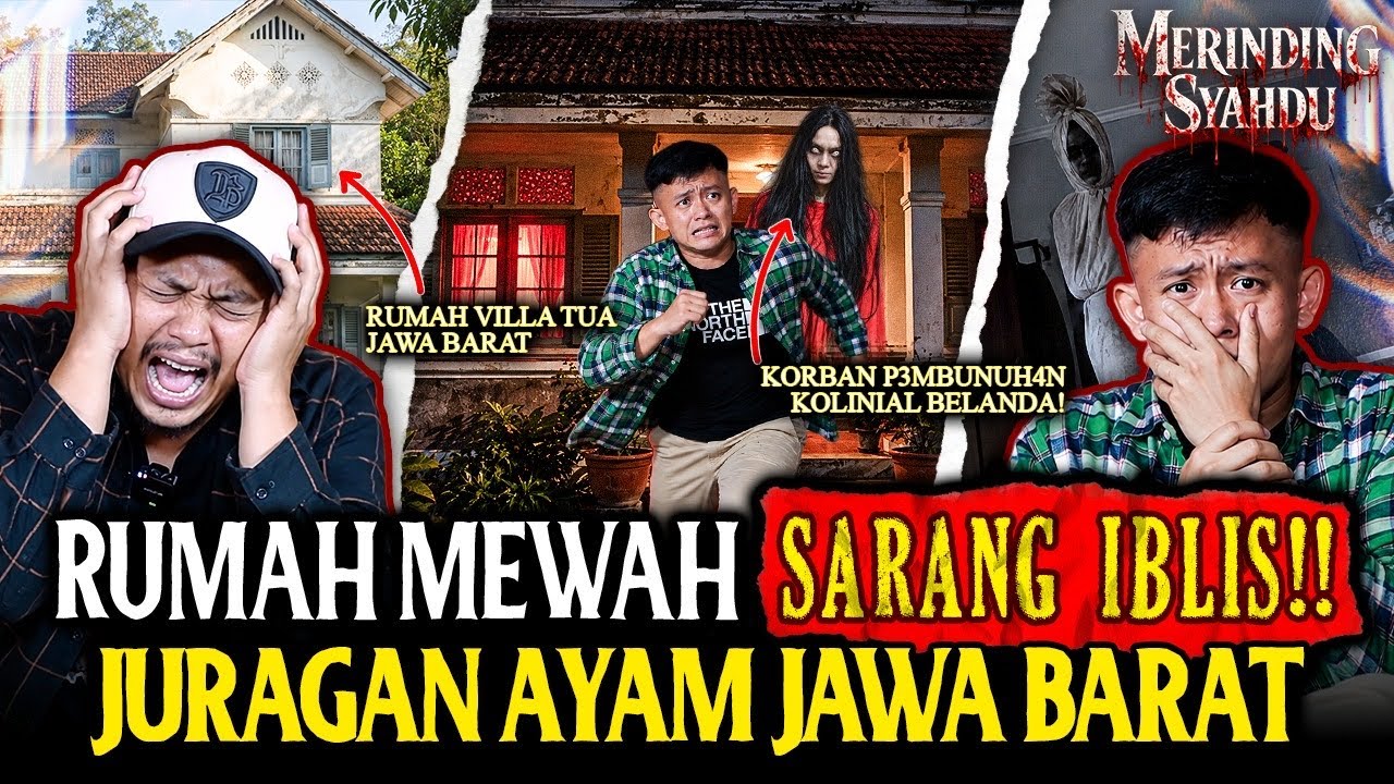 NGERI!! KISAH HOROR JURAGAN AYAM TINGGAL SENDIRIAN DI BANGUNAN VILLA,KAMI SEKELUARGA GA SANGGUP BANG cover art