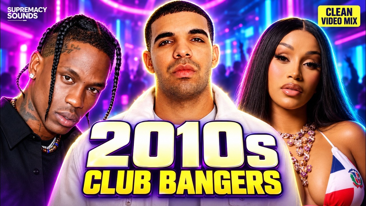 2010s Hip Hop Mix 🔥 Throwback Club Bangers | Drake, Travis Scott, Migos cover art